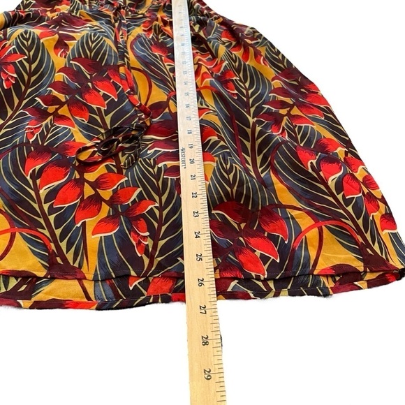 Molly Bracken Colorful Bright Leaf Top - Size Large-Sleeveless - Picture 7 of 9